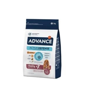 ADVANCE DOG MEDIUM VITALITY (+7 AÑOS) POLLO Y ARROZ 3Kg/12Kg