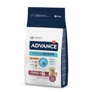 ADVANCE DOG MAXI VITALITY (+6 AÑOS) POLLO Y ARROZ 12Kg