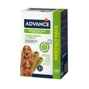 ADVANCE DOG DENTAL CARE STICK MEDIUM/MAXI MENSUAL 720g (4uds./caja)
