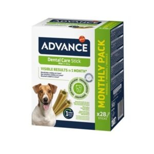 ADVANCE DOG DENTAL CARE STICK MINI MENSUAL 360g (4 uds./caja)