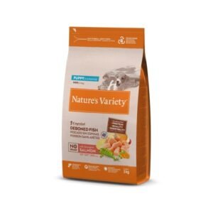 NATURE'S VARIETY DOG NO GRAIN MINI PUPPY SALMÓN NORUEGO 600g/1.5Kg/3Kg
