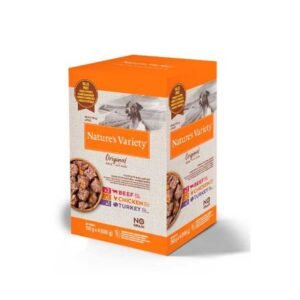 NATURE'S VARIETY DOG ORIGINAL NO GRAIN PATÉ MINI MULTIPACK 4x150g (4 uds./caja)