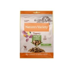 NATURE'S VARIETY DOG LIOFILIZADO TOPPERS CORDERO 40g (7uds./caja)