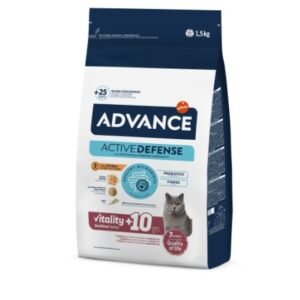 ADVANCE CAT STERILIZED VITALITY (+10 AÑOS) POLLO 1.5Kg