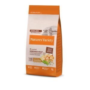 NATURE'S VARIETY CAT NO GRAIN ADULT STERILIZED POLLO CAMPERO 300g/1.25Kg/3Kg/7Kg
