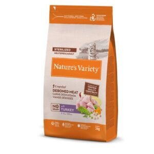 NATURE'S VARIETY CAT NO GRAIN STERILIZED ADULT PAVO 1.25Kg/3Kg/7Kg