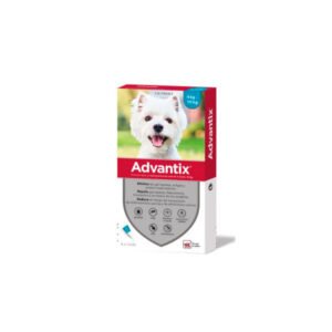 ADVANTIX PIPETAS RAZA PEQUEÑA 4-10Kg - Caja de 4 pipetas