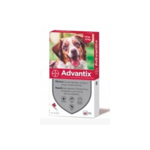 ADVANTIX PIPETAS RAZA MEDIANA 10-25Kg - Caja de 4 pipetas