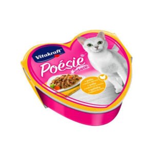 VITAKRAFT POÉSIE COMIDA HÚMEDA PARA GATOS EN SALSA CON POLLO Y VERDURAS 85g (15uds./caja)