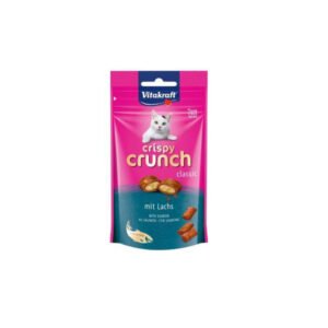 VITAKRAFT SNACK CRISPY CRUNCH SALMÓN PARA GATOS 60g (8ud./caja)