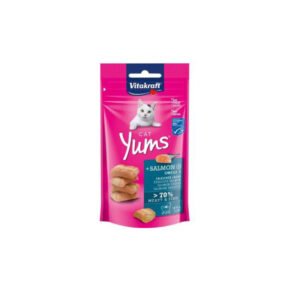 VITAKRAFT SNACK YUMS SALMÓN PARA GATOS 40g (9uds./caja)