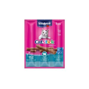 VITAKRAFT MINI STICK CON PESCADO Y OMEGA-3 PARA GATOS 54g (20 uds./caja)