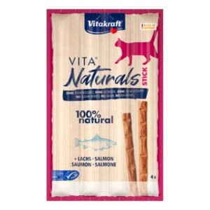 VITAKRAFT VITA NATURALS STICK SALMÓN 20g (20 uds./caja)
