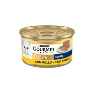 GOURMET GOLD MOUSSE POLLO 85g (24ud./caja)