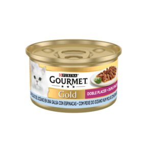 GOURMET GOLD DOBLE PLACER PESCADO DEL OCÉANO 85g (24ud./caja)