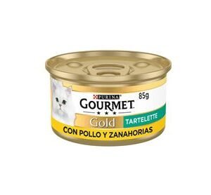 GOURMET GOLD TARTELETTE POLLO Y ZANAHORIA 85g (24ud./caja)