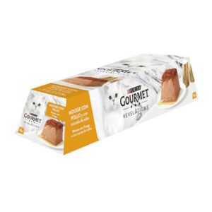 GOURMET REVELATIONS PACK MOUSSE CON POLLO 4x57g (6ud./caja)