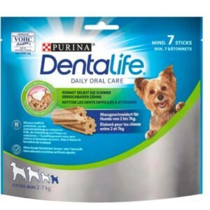 SNACK DENTAL DENTALIFE PARA PERROS EXTRA MINI 7x69g (6ud./caja)