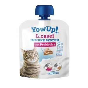YOW UP! L.CASEI CON PAVO PARA GATOS 85g (10ud./caja)