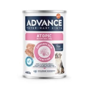 ADVANCE VETERINARY DIETS DOG WET ATOPIC MEDIUM/MAXI 400g (6ud./caja)
