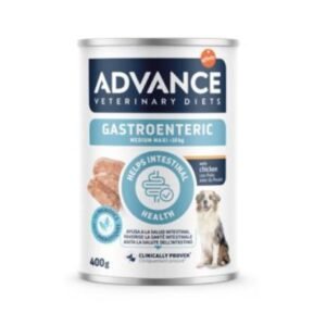 ADVANCE VETERINARY DIETS DOG WET GASTROENTERIC MEDIUM/MAXI 400g (6ud./caja)