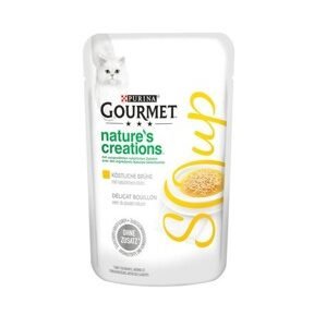 GOURMET NATURE'S CREATIONS SOPA CON POLLO NATURAL 40g*16 sobres (2uds./caja)