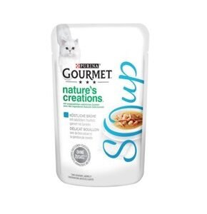 GOURMET NATURE’S CREATIONS SOPA CON ATÚN Y GAMBAS 40g*16 sobres (2uds./caja)