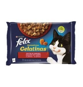 FELIX SENSATIONS FESTÍN DE SABORES 4x85g (12ud./caja)