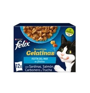 FELIX SENSATIONS FESTÍN DEL MAR 12x85g